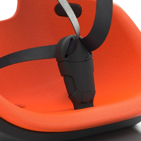 PRODIGEE ICON REAR FRAME Black fotelik rowerowy montowany na ramę