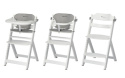 TIMBA BebeComfort krzesełko do karmienia - White Gray z wkładką