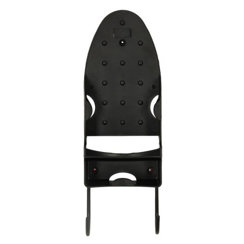 Uchwyt wieszak ścienny na żelazko na deskę do prasowania odporny na wysoką temperaturę czarny