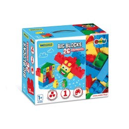 WADER 41591 Big Blocks klocki 26 el.