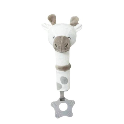 AXIOM 9392 Zabawka z dźwiękiem Żyrafka szaro-biała 17 cm