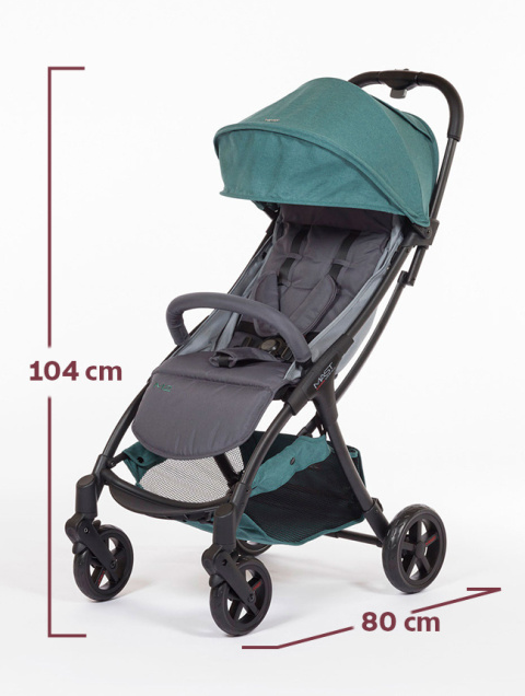 M2 MAST Swiss Design wózek spacerowy waży tylko 5.95 kg - Marine New