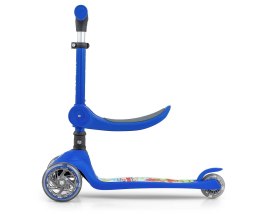 Milly Mally Scooter Fuzzy Blue