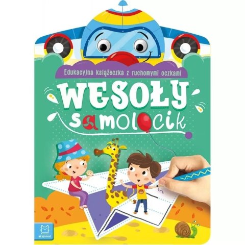 Wesoły samolocik z oczkami