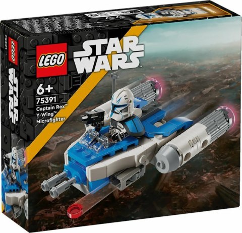 Klocki LEGO STAR WARS Mikromyśliwiec Y-Wing Kapitana Rexa 99 el. 75391