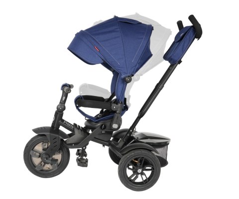 MILLY MALLY 5393 Qplay Rowerek trójkołowy Premium Navy/Blue