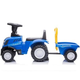 NEW HOLLAND Jeździk Traktor z przyczepą blue