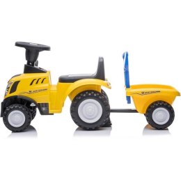 NEW HOLLAND Jeździk Traktor z przyczepą yellow