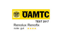 RENOFIX 2 Renolux 15-36 kg i-size 100-150cm wiek od 4 do 11 lat 4* ADAC fotelik samochodowy z IsoFix - Carbon