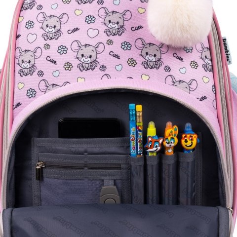 Tornister Plecak Mouse dla pierwszaka super lekki #CZ