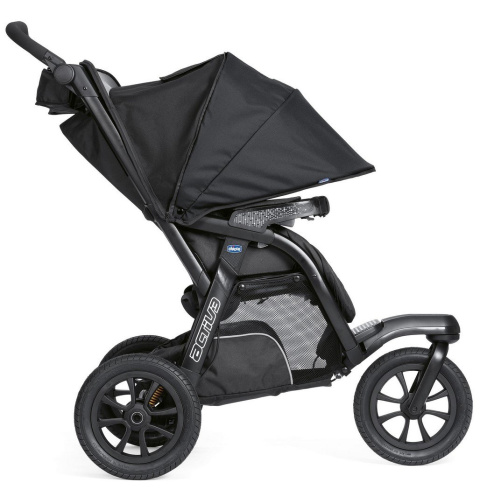 Chicco ACTIV3 wózek wielofunkcyjny trójkołowy wersja spacerowa - Jet Black