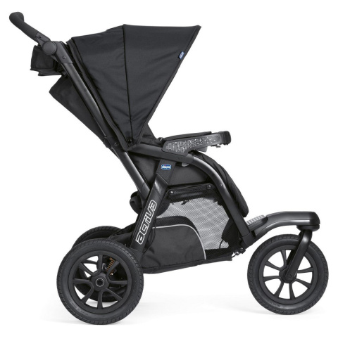 Chicco ACTIV3 wózek wielofunkcyjny trójkołowy wersja spacerowa - Jet Black