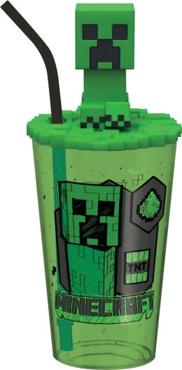 Plastikowy kubek z toperem 3D Minecraft