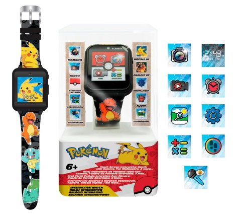 Smartwatch 10 funkcji Pokemon