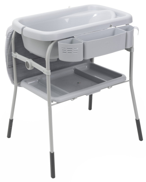 Wanienka z przewijakiem Cuddle & Bubble 0m+ Chicco - GREY MELANGE