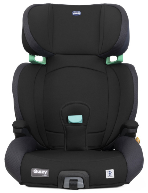 Chicco QUIZY i-Size Fotelik samochodowy 15-36 kg 100-150 cm - Black