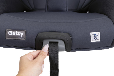 Chicco QUIZY i-Size Fotelik samochodowy 15-36 kg 100-150 cm - India Ink