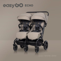 EasyGo ECHO Podwójny wózek spacerowy - Savana Beige