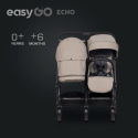 Gondola miękka do wózka dziecięcego EasyGo Echo - Savana Beige