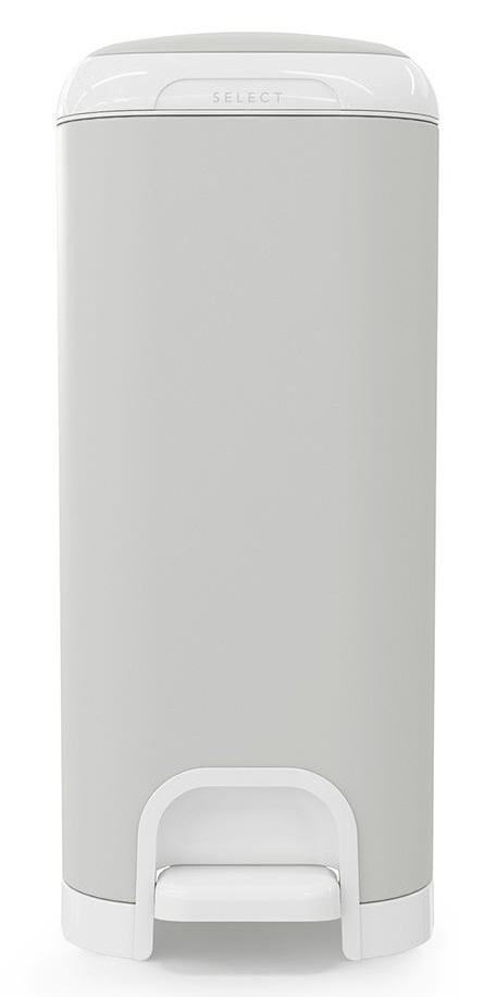 Diaper Genie SELECT Kosz na zużyte pieluszki ze stali nierdzewnej PREMIUM + 1 wkład XL - Grey