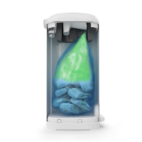 Diaper Genie SELECT Kosz na zużyte pieluszki ze stali nierdzewnej PREMIUM + 1 wkład XL - Grey