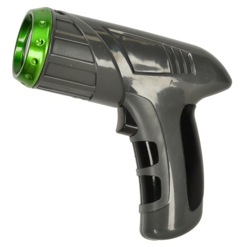 Samochód zdalnie sterowany na pilot laser jeździ po ścianie suficie szary