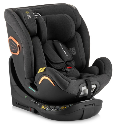 Shiver i-Size Sesttino 40-150 cm obrotowy fotelik samochodowy 0-36 kg - Black/Gold