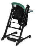 INDIGO Black Caretero 2w1 krzesełko do karmienia i huśtawka dla niemowląt - Green