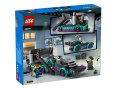 Klocki LEGO CITY Samochód Wyścigowy I Laweta 328 Elementów 60406