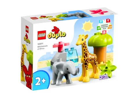 Klocki LEGO DUPLO TOWN Dzikie Zwierzęta Afryki 10971