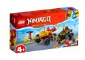 Klocki LEGO NINJAGO Bitwa Samochodowo-Motocyklowa Między Kaiem A Rasem 71789