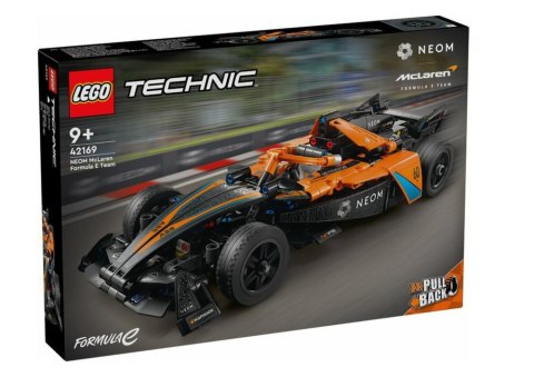 Klocki LEGO TECHNIC NEOM MCLAREN FORMULA E RACE CAR 452 Elementy 42169
