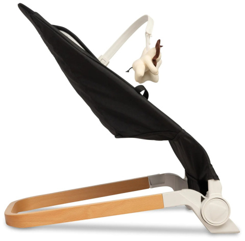 PINE Caretero leżaczek dziecięcy do 12 kg - Black