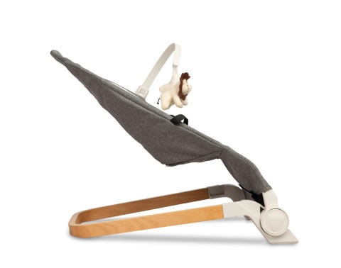 PINE Caretero leżaczek dziecięcy do 12 kg - Grey