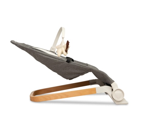 PINE Caretero leżaczek dziecięcy do 12 kg - Grey