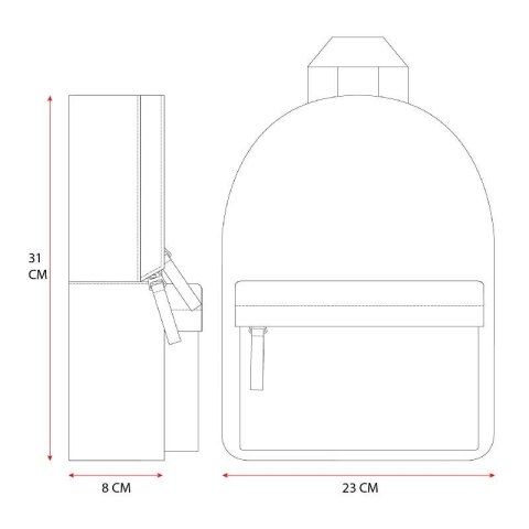 Plecak dla dzieci Paris Growl peach KIDZROOM