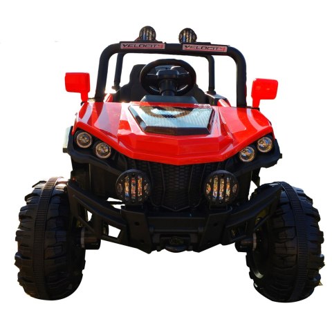 Auto na akumulator Buggy dla dzieci 4x4 LED pilot CAR-JL-3-CZERWONY