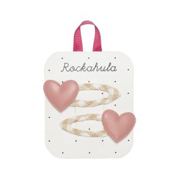 Rockahula Kids spinki do włosów dla dziewczynki 2 szt. Gingham Heart Clips