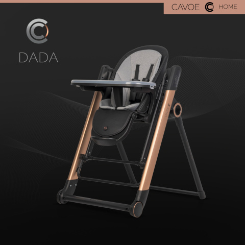 Cavoe DADA Elektryczna huśtawka krzesełko do karmienia - Meteorite