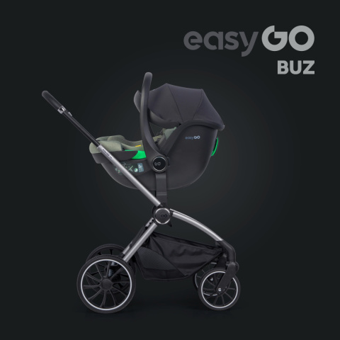 EasyGo BUZ Fotelik samochodowy R129 0-13 kg - Greener