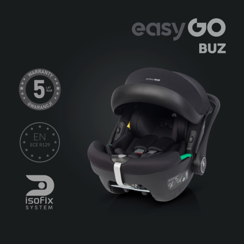 EasyGo BUZ Fotelik samochodowy R129 0-13 kg - Ink