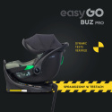 EasyGo BUZ PRO Fotelik samochodowy z bazą isofix R129 0-13 kg - Greener