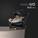 EasyGo BUZ PRO Fotelik samochodowy z bazą isofix R129 0-13 kg - Taupe