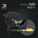 EasyGo BUZ PRO Fotelik samochodowy z bazą isofix R129 0-13 kg - Taupe