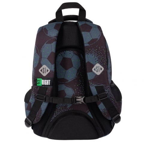 Plecak szkolny 2 komory Football BP-76 ST.RIGHT 1-3 klasa