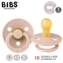 BIBS COLOUR 1 PACK BLUSH S Smoczek Uspokajający kauczuk Hevea