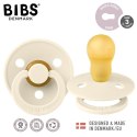 BIBS COLOUR 1 PACK IVORY L Smoczek Uspokajający kauczuk Hevea