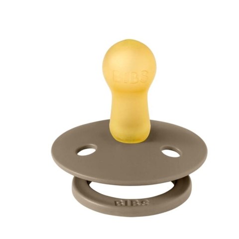 BIBS COLOUR 2-PACK DARK OAK & HUNTER GREEN M Smoczek Uspokajający kauczuk Hevea