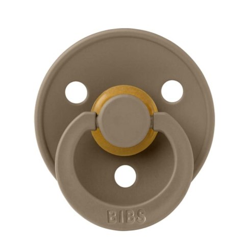 BIBS COLOUR 2-PACK DARK OAK & HUNTER GREEN M Smoczek Uspokajający kauczuk Hevea