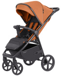 Bravo Plus 2024 Carrello wózek dziecięcy spacerowy do 22 kg CRL-5515 Tango Orange